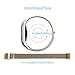 Tecson For Fitbit Charge 2 Bands (2-Pack), Stainless Steel Metal Milanese Bracelet Strap Replacement Wrist band with Magnet Lock for Fitbit Charge 2