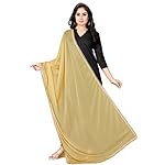 Solid Spandex and Net Dupatta