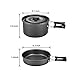Gonex Camping Cookware Set Mess Kit, Backpacking Gear Cooking Equipment 11pcs/13pcs/16pcs, Stackable Portable Non Stick Pot Pan Cook for Outdoors Hiking (Renewed)thumb 2