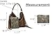 SHOMICO Womens Shoulder Bag Hobo Purse Crossbody Fringe Bags for Ladies Taupe Green Brown Large Big Oversize (Khaki)