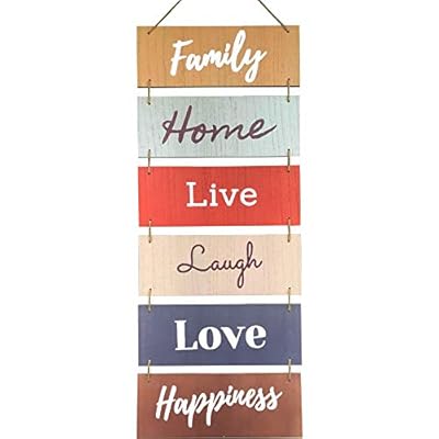Hanging Wall Décor Sign - Welcome Vertical Wall Art Decorations, Rustic Home Accessories for Living Room, Bedroom…