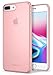 Ringke Slim Compatible with iPhone 7 Plus Case, iPhone 8 Plus Case Snug Fit Slender Thin Scratch Resistant Phone Cover - Frost Pink