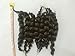 Premium Curly Mohair Natural Hand Dyed Soft Dark Brown for Fake Babies Reborn Doll Supplies Accessories 20g