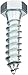 Hard-to-Find Fastener 014973455545 Hex Lag Screws, 3/8 x 1-1/2, Piece-15
