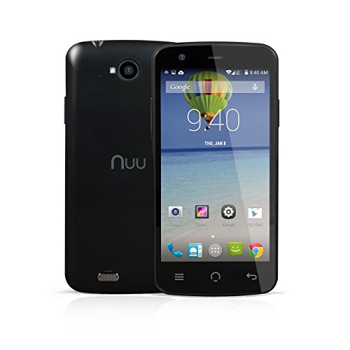 Nuu mobile x3 4.5" qhd lte 8gb unlocked gsm dual-s…