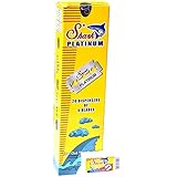 100 Shark Platinum Double Edge Razor Blades