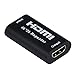 ONSEMI 4K2K HDMI Antenna Splitter Repeater Signal Amplifier Booster Adapter Extender UP TO 40 Meters Transmission Distance(black)