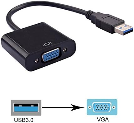 USB 3.0 to VGA Adapter for monitor Multi-display Video Converter USB to VGA External Video Card Multi Monitor Adapter for WindowsXP/7/8/8.1/10