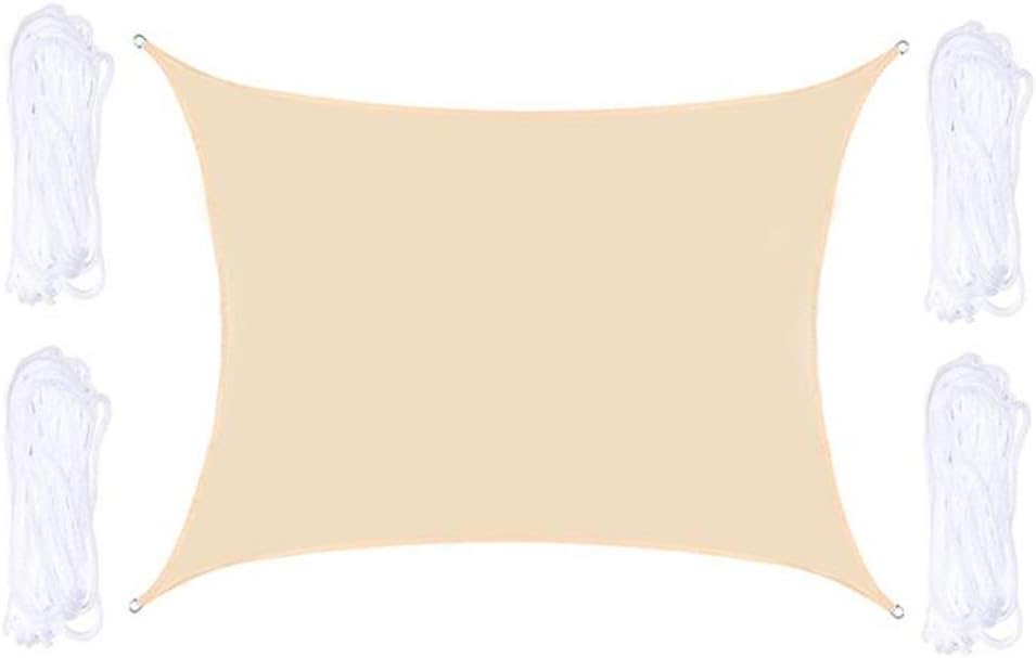 OUPAI Sunblock Shade Cloth 48米 with Grommets (Color : Beige)