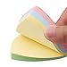 JERUIX Heart-Shaped Sticky Notes Posted Self-Adhesive Paper Notes Facilitated Stickers Notepads Sticky Marker, 2 Pads (100 Sheets/Pad)