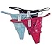 Ayaya Sexy Lace Lingerie T-back Thongs Pack of 5 (M, Assorted)