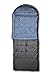 Sakari Sisu Sleeping Bag - 3 Season Envelope Sleeping Bag; Compression Sack and Carabiner Included