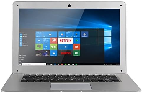 Jumper Ezbook 2 14.1" Windows10 Ultrabook with Intel Cherrytrail Z8350 4GB ROM 64GB RAM Laptop with Dual USB 0.3MP Camera WIFI Bluetooth 10000mAh Big Battery PC