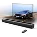 Sound Bar, Bluetooth Surround Sound Bar speaker 29.5-Inches 2.0 Channel Home TV Soundbar with 50 Watts Speakers Wired and Wireless for TV/PC/Tablet/Smartphone (Included 3.5mm Audio Cable, Dual Connect