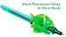 inTemenos Pencil Grip for kids with small hands - Control the Angle of Fingers - WRITE-IT-RIGHT Blue Moon Fish (4783)