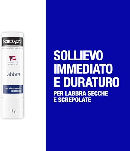Formula Norvegese Balsamo Labbra Stick con Blister, 4.8 g