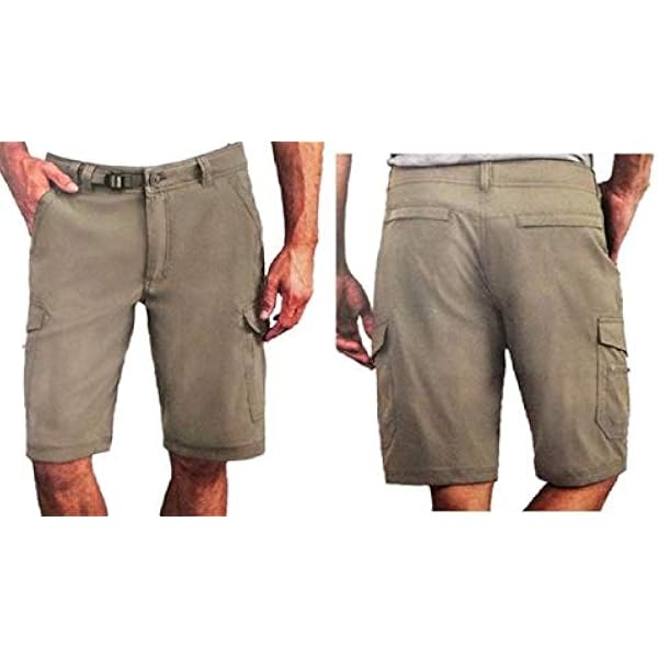 FOURSTEEDS Women's Mid Waist Cotton Loose Zipper Front Multi