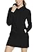 FARYSAYS Womens Casual Sweatshirt Long Pullover Hoodie Dress