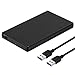 Sabrent [Upgraded Version Support UASP] Ultra Slim USB 3.0 to 2.5-Inch SATA External Aluminum Hard Drive Enclosure [Black] (EC-UK30) primary