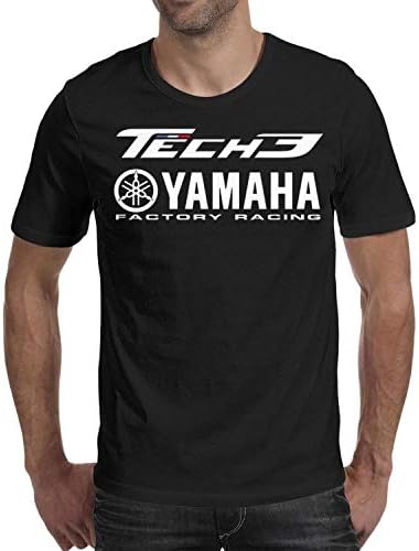 Man's Tee Shirts Cotton Comforsoft TECH-3-YAMAHA-RACING- Short Sleeve T Shirts