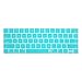 ProElife Ultra Thin Silicone Keyboard Protector Cover Skin for MacBook Pro Touch Bar Retina 13-Inch 15-Inch (Model A1706, A1707, A1989, A1990, A2159) (2016 2017 2018 2019 Release) (Turquoise Blue)