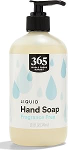 365 by Whole Foods Market, Liquid Hand Soap, Fragrance Free, 12.5 Fl Oz