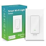 GHome Smart Switch,Smart Wi-Fi Light Switch for