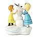 Hallmark Keepsake Disney Frozen Anna and Elsa Build a Snowman Musical Ornament - Blue, White
