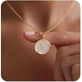 Quietsun Valentines Day Gifts for Her Gold Cross Necklaces Teen Girl Teenage Women 10 12 Year Old Birthday Daughter Easter Basket Stuffer Christian Baptism Faith Confirmation Gift Christmas Stocking