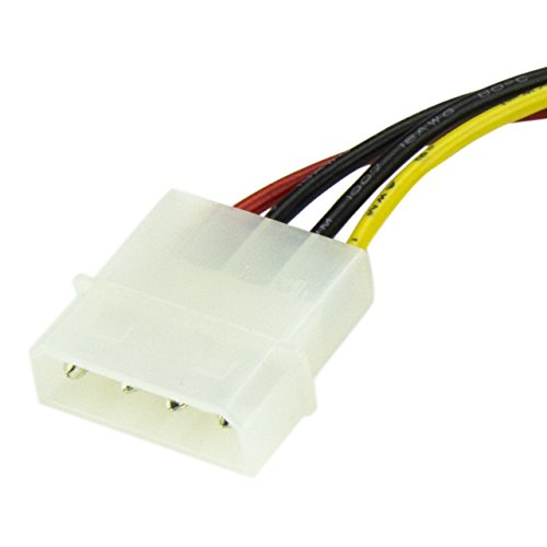 StarTech 6in 4 Pin Molex to SATA Power Cable Adapter (SATAPOWADAP)