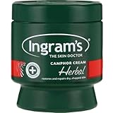 Ingram's The Skin Doctor Camphor Herbal Body Cream 500g Tub Imported from South Africa