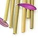 100% Organic Grass Straws Drinking - Pack of 100 Natural Eco Friendly Biodegradable Drinking Straws - Disposable, Safer, Healthier Than Reusable Bamboo Straws Reusable, Paper, Wheat, Plastic Straws