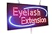 Eyelash Extension Sign, Super Bright LED Open Sign, Store Sign, Business Sign, Windows Sign, LED Neon Sign