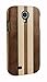 SunSmart(TM) Unique Handmade Natural Wood Wooden Hard bamboo Case Cover for Samsung Galaxy S4 SIV i9500 with free screen protector(Walnut & Maple)