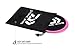 Core Exercise Sliders Gliding Discs, Pink - Sliding Home/Gym Full Body Workout Training Fitness Equipment - Slide/Glide Tone & Strengthen Abdominal and Gluteal Muscles - Dual Sided for all floor types