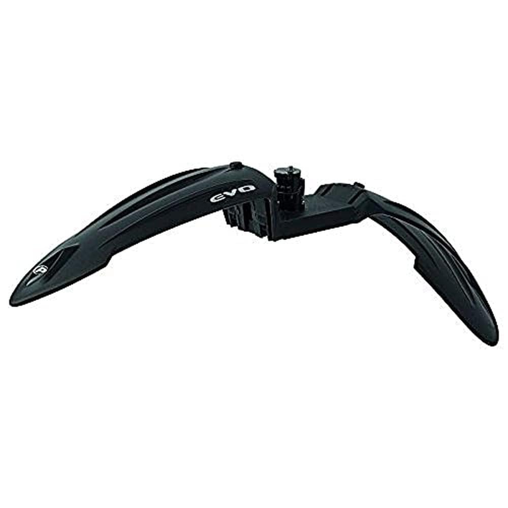 Polisport 8621200026 - Cross Country Evo Aerodynamic Front MTB Fender for 26"-29" Wheels, Quick-Release System, Black
