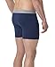 Pact Men's Boxer Brief Underwear (2-Pack) Organic Cotton, Breathable, Snug Fit, Heather Grey/Navy, Medium