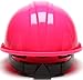 Pyramex HP14170 Hi Vis Pink Standard Shell 4 Pt Ratchet Suspension, One Size