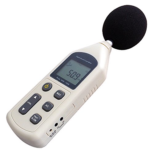 image for Foneso Digital Sound Level Meter 30 ~ 130 dB Decibel Noise Measurement