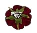 Love Sweety Women Girls Flower Hair Clips hairpins Flower Brooch (Dark Red)