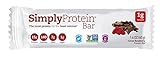SimplyProtein Bar, Cocoa Raspberry, Pack of 12, Gluten Free, Non GMO, Vegan