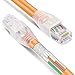 CNCOB 40Gb Cat8 Ethernet Cable Shielded Internet LAN Computer Patch Cord 2000MHz Faster Than Cat7 Cat6 High Speed SSTP Cable for Gaming Home Router (3 feet (1M)) primary