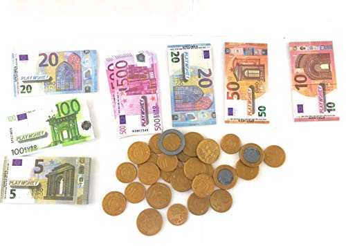 Spielgeld | Rechengeld | Euro | Set | Kaufladen Zubehör | Scheine und Münzen – Bild 3