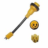 Epicord RV Adaptors 15A Male To 30A Twist Lock, 12
