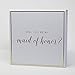 Maid of Honor Proposal Box with Gold Foiled Text | Set of 1 Empty Box | Perfect for Will You Be My MOH gift and wedding present