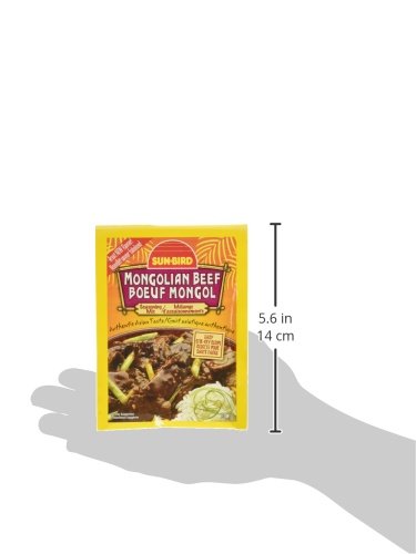 SUN BIRD SEASONING MIX, MONGOLIAN BEEF, 1-OUNCE PACKETS (PACK OF 24)