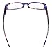 Eyekepper 4-Pack Beautiful Colors Spring Hinge Rectangular Reading Glasses +3.50
