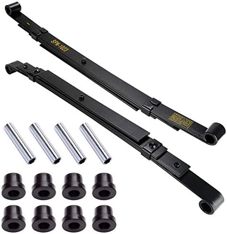 10L0L Golf Cart Heavy Duty Deluxe Rear Leaf Spring Kit for Club Car Precedent 2004-up, 4 Leafs (Layers) 10L0L Golf Cart Heavy Duty Deluxe Rear Leaf Spring Kit for Club Car Precedent 2004-up, 4 Leafs (Layers)