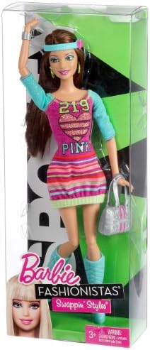 barbie fashionista sporty doll
