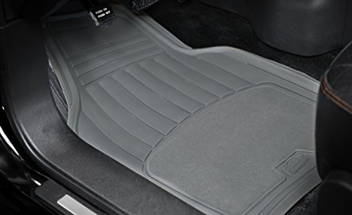 Armor All 78891 4-Piece Grey All Season Carpet & Rubber Floor Mat